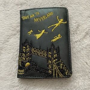 Disney Danielle Nicole Take me to Neverland Passport Wallet Card Holder